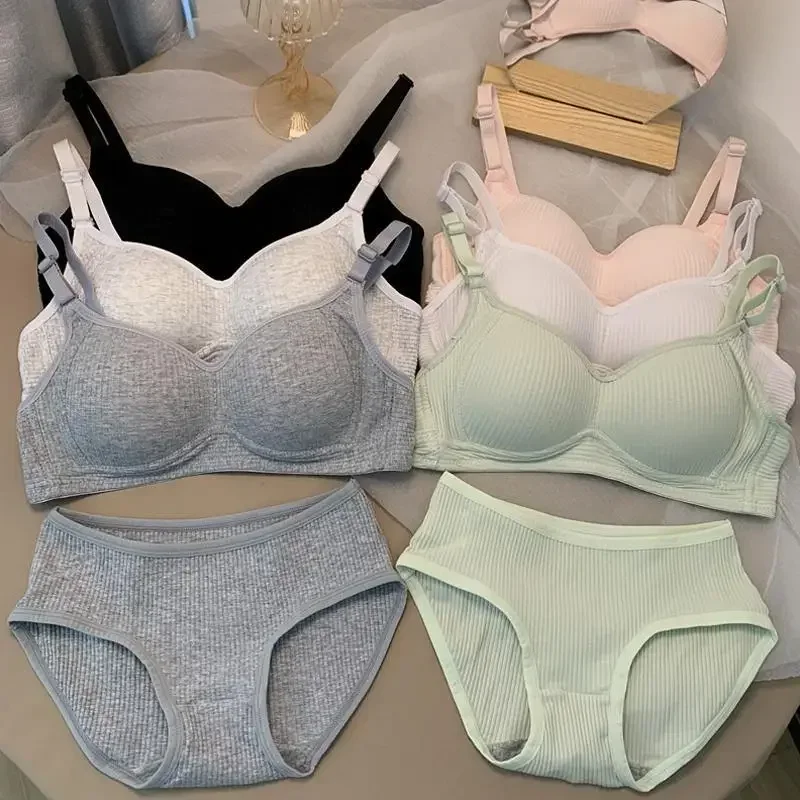Cotton Bra Everyday - Ensemble de soutien-gorge sans couture pour