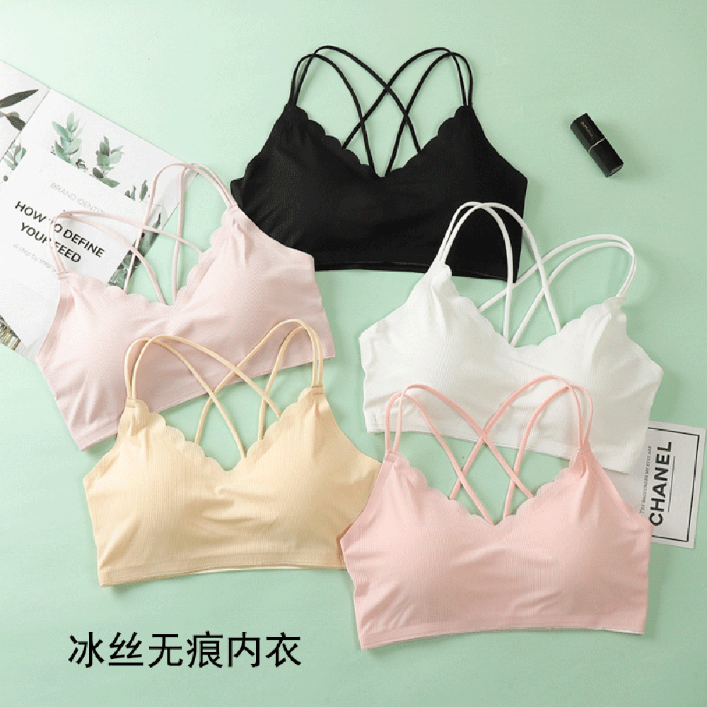 Lace Bralette Set - Soutien-gorge de sport sans couture pour