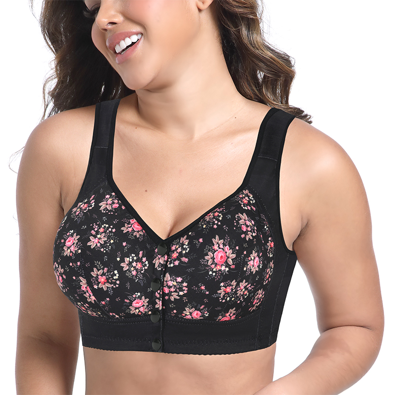 Wirefree Bra Comfort - Soutien-gorge élégant imprimé sans fil à