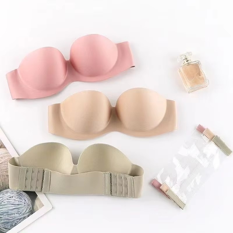 Full Coverage Bra - Soutien-gorge push-up sexy sans bretelles pour