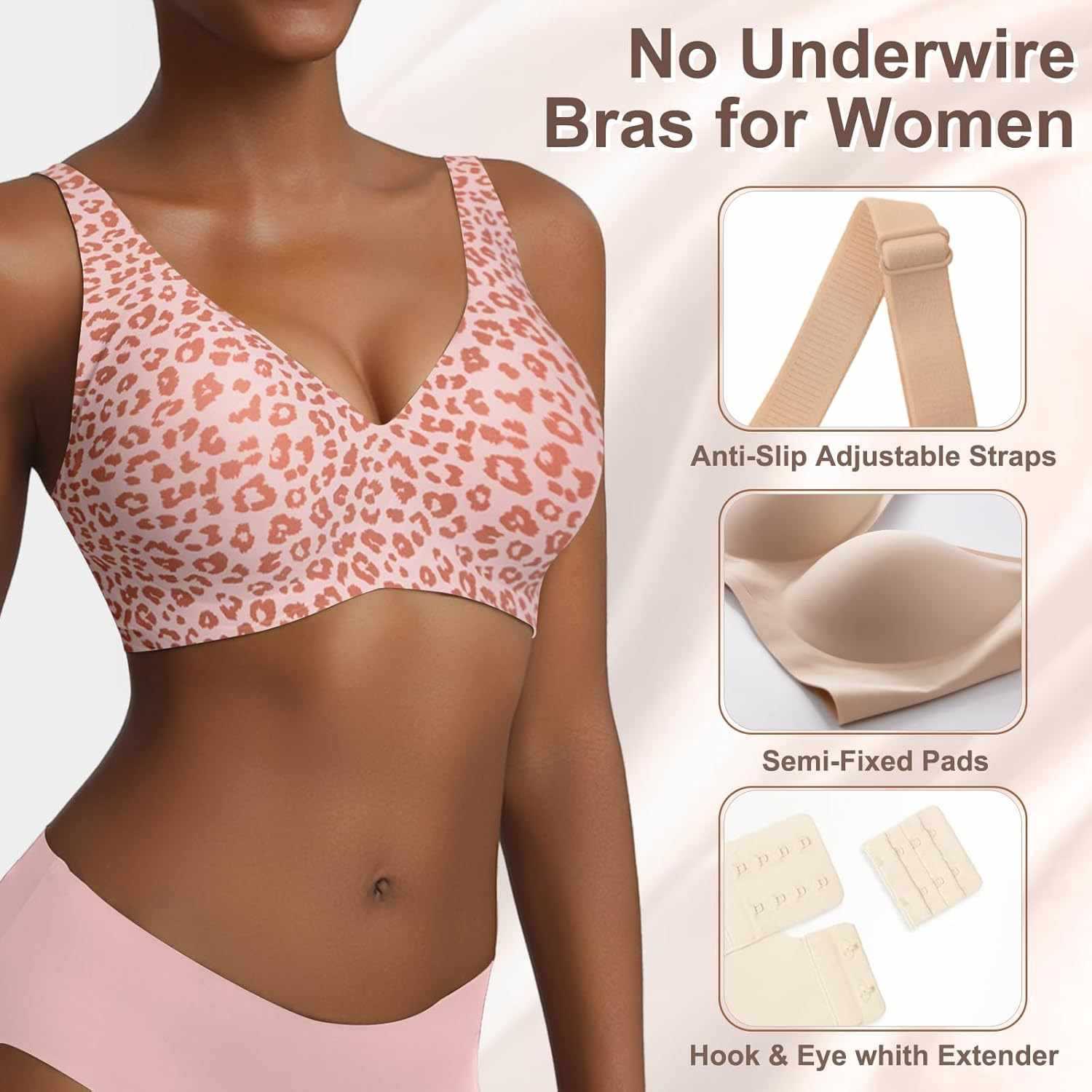 Soutien-gorge sans couture pou - Plunge Bra Push Up avis et prix