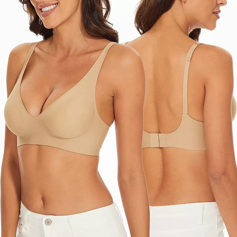 Soutien-gorge sexy sans coutur - Plunge Bra Push Up avis et prix