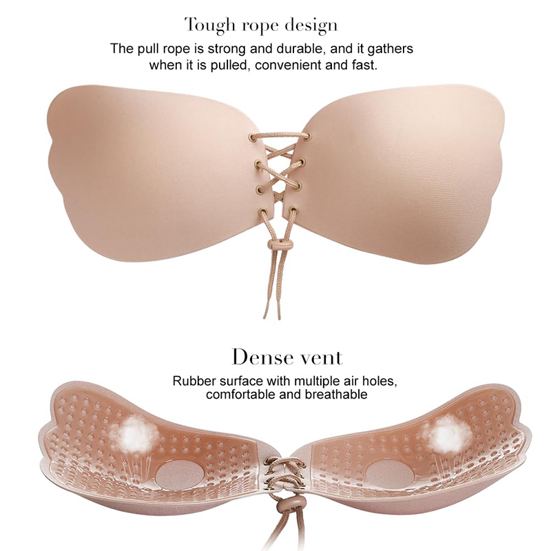 1/2 paires femmes été dos nu s - Plunge Bra Push Up avis et prix