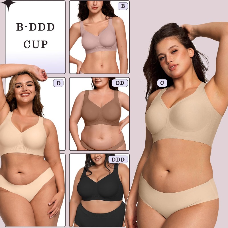 Soutien-gorge sans fil en gelé - Plunge Bra Push Up avis et prix