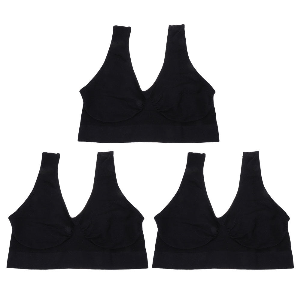 3 pièces de soutiens-gorge de  - Wirefree Bra Comfort avis et prix