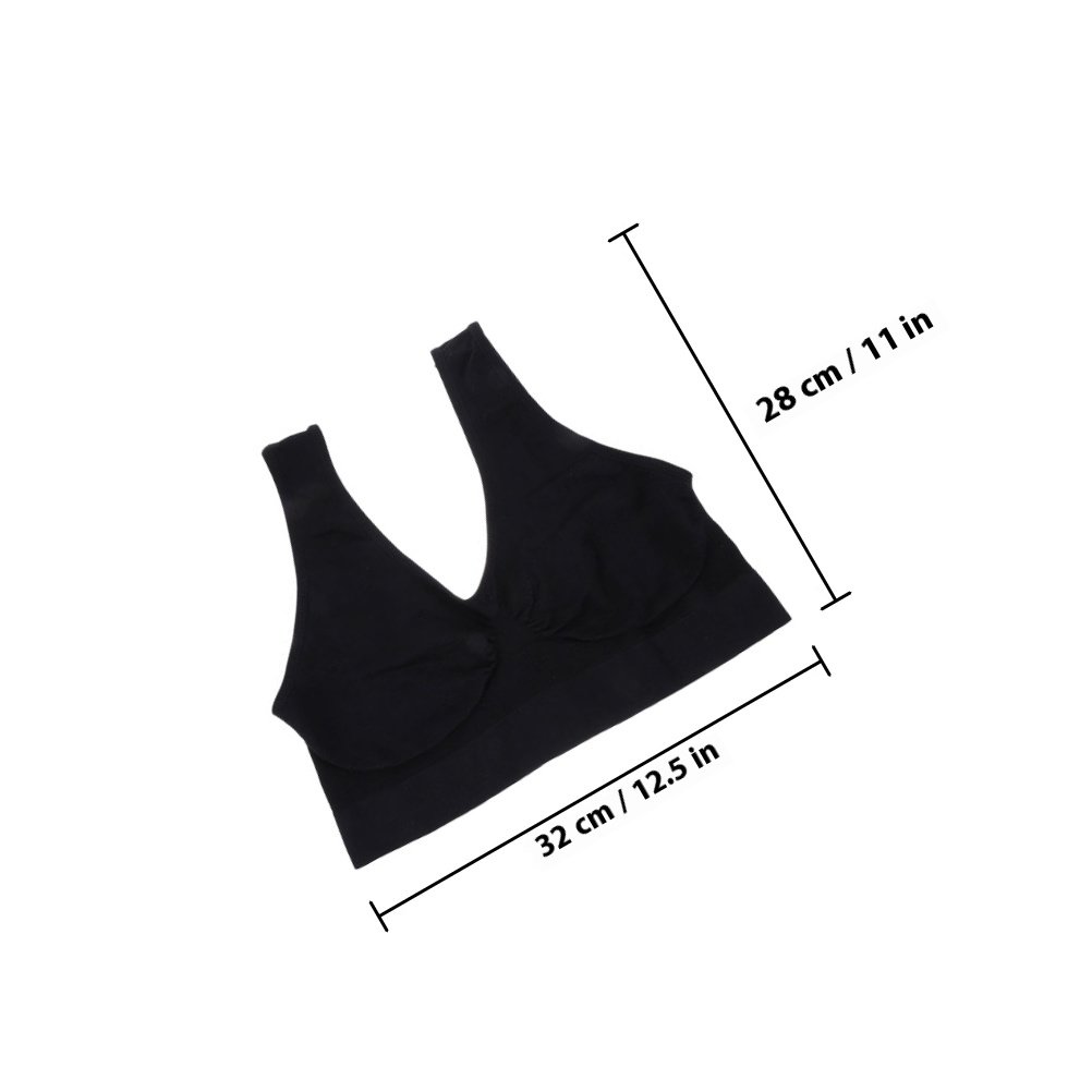 3 pièces de soutiens-gorge de  - Wirefree Bra Comfort avis et prix