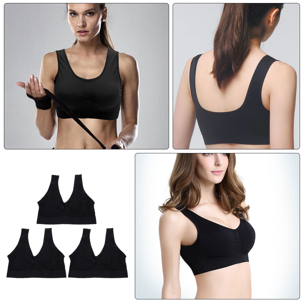 3 pièces de soutiens-gorge de  - Wirefree Bra Comfort avis et prix