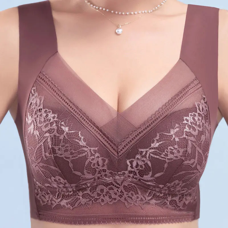 L-6L femmes grand soutien-gorg - Lace Bralette Set avis et prix