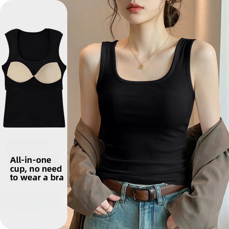 Nouveau débardeur sans couture - T Shirt Bra Seamless avis et prix