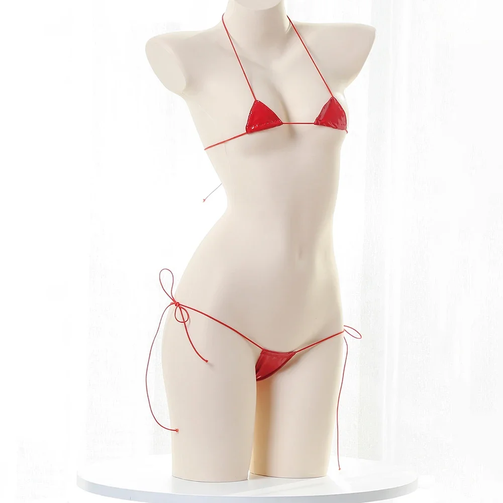 Soutien-gorge bikini en cuir p - Lace Bralette Set avis et prix